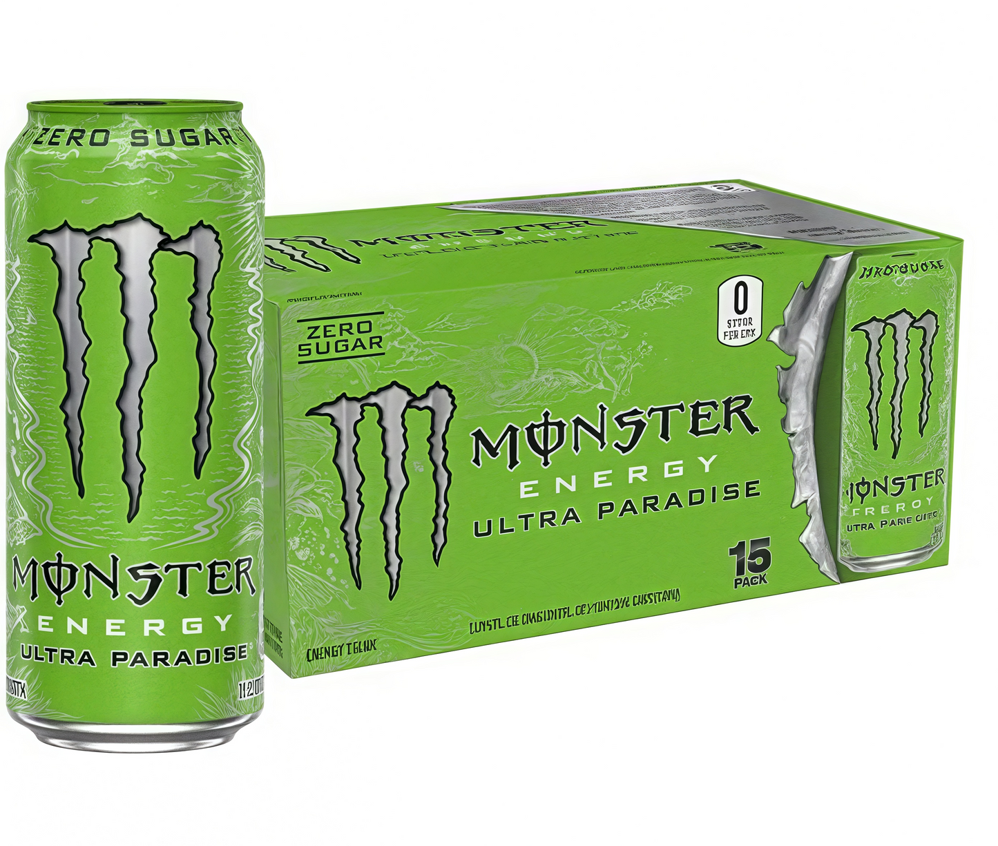 Sugar-Free Energy Drink 16oz | 0 Cal, 0 Sugar - 15 Cans