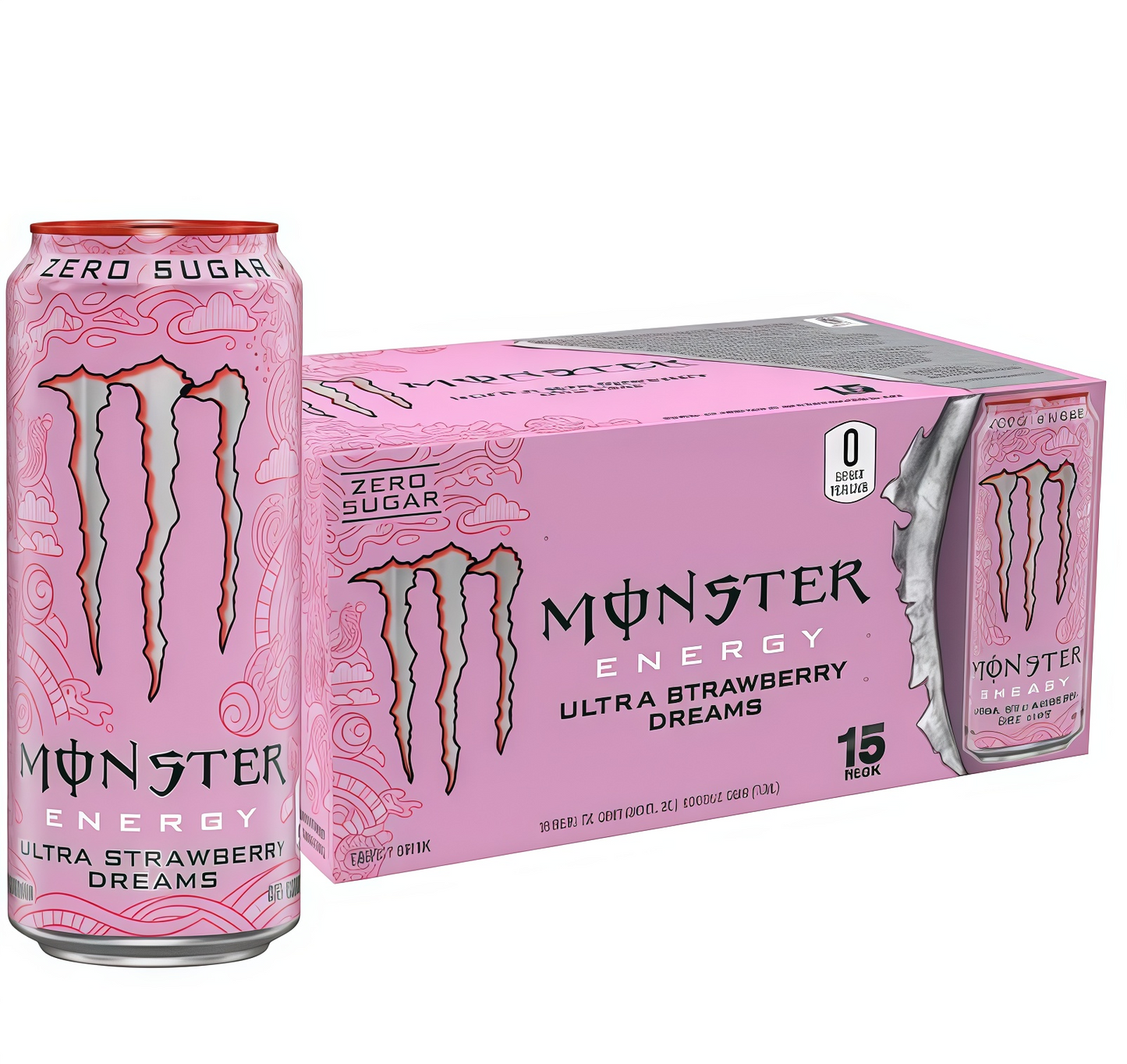 Sugar-Free Energy Drink 16oz | 0 Cal, 0 Sugar - 15 Cans