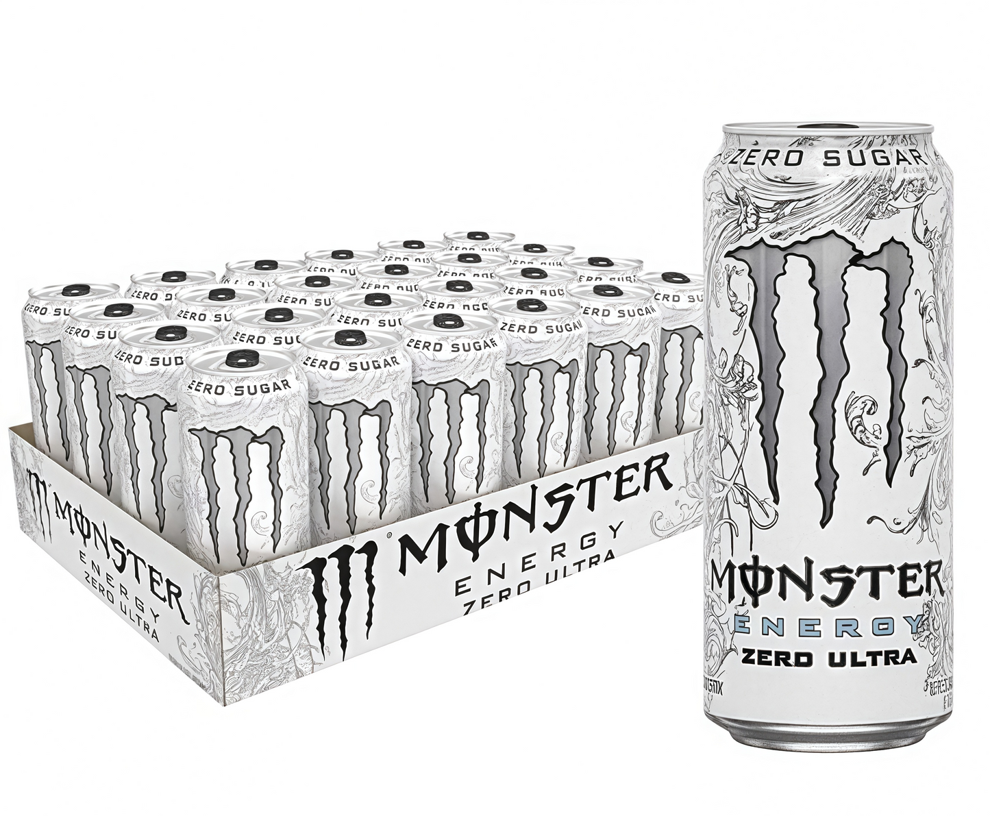 Sugar-Free Energy Drink 16oz | 0 Cal, 0 Sugar - 15 Cans