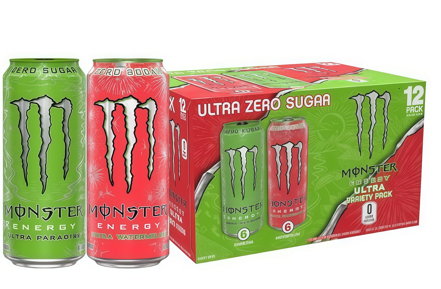 Sugar-Free Energy Drink 16oz | 0 Cal, 0 Sugar - 15 Cans