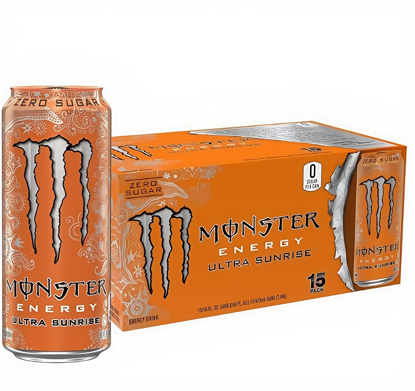 Sugar-Free Energy Drink 16oz | 0 Cal, 0 Sugar - 15 Cans