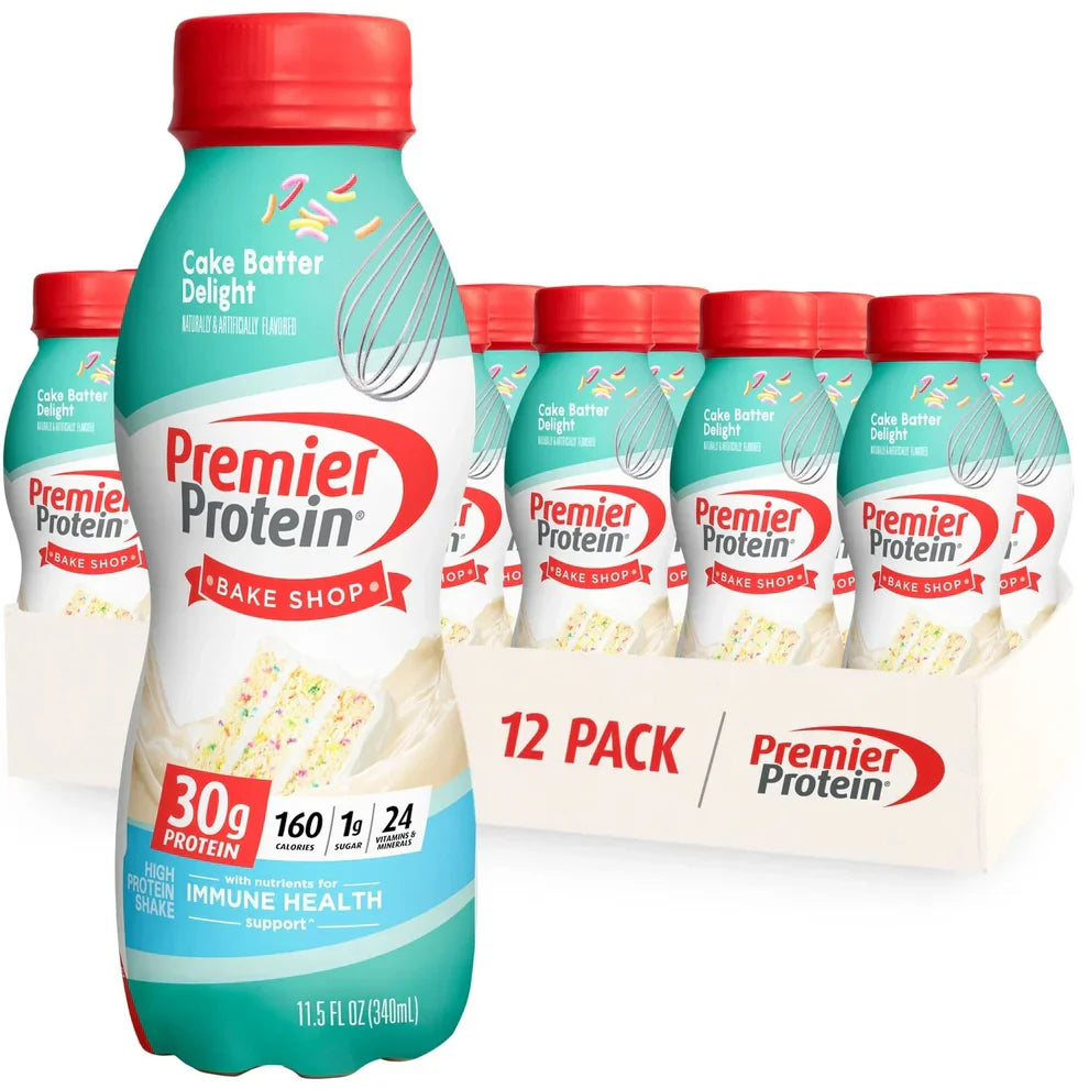 Premier Protein Shake - 30g Protein, Only 1g Sugar (12pk)