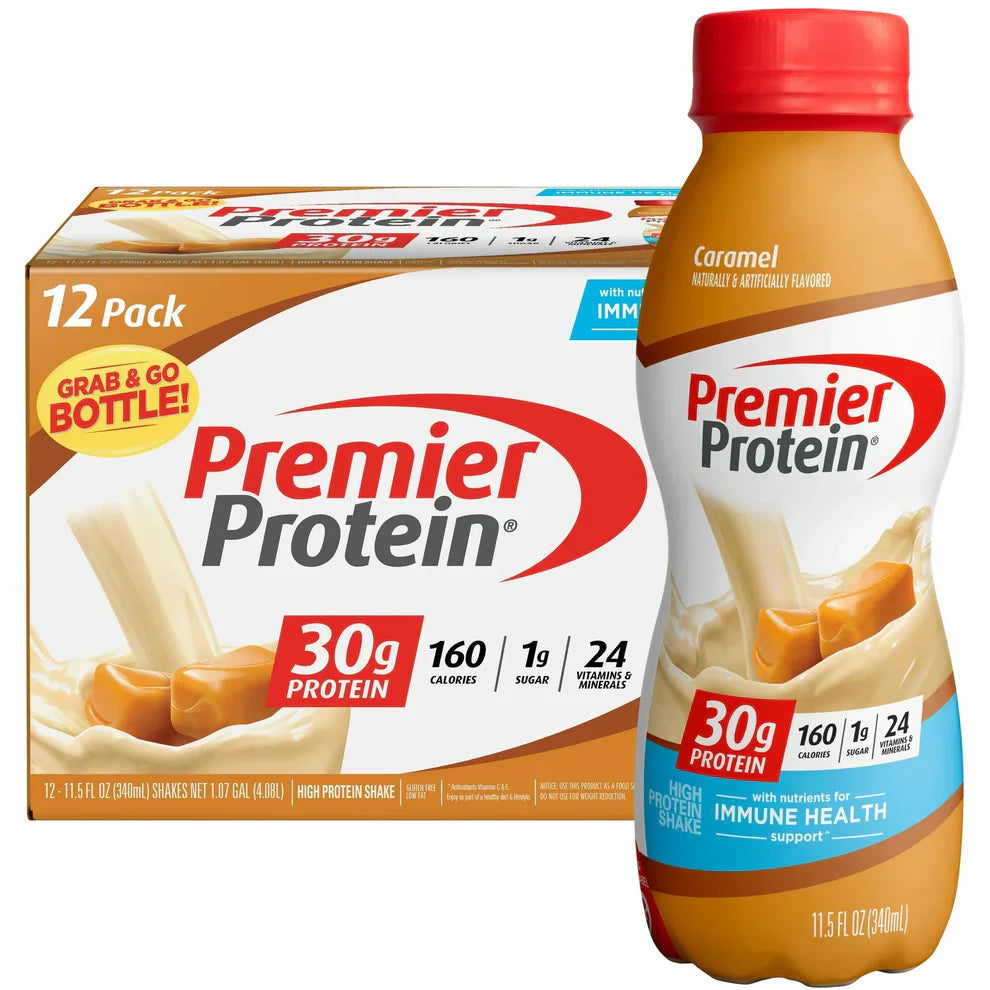 Premier Protein Shake - 30g Protein, Only 1g Sugar (12pk)