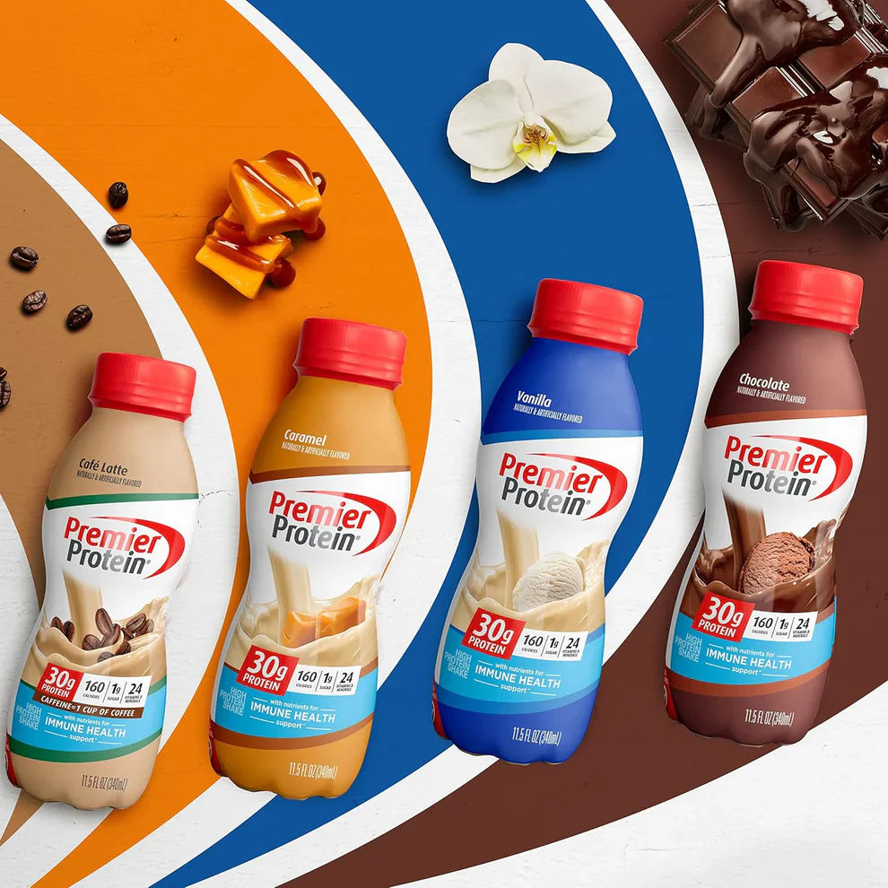 Premier Protein Shake - 30g Protein, Only 1g Sugar (12pk)
