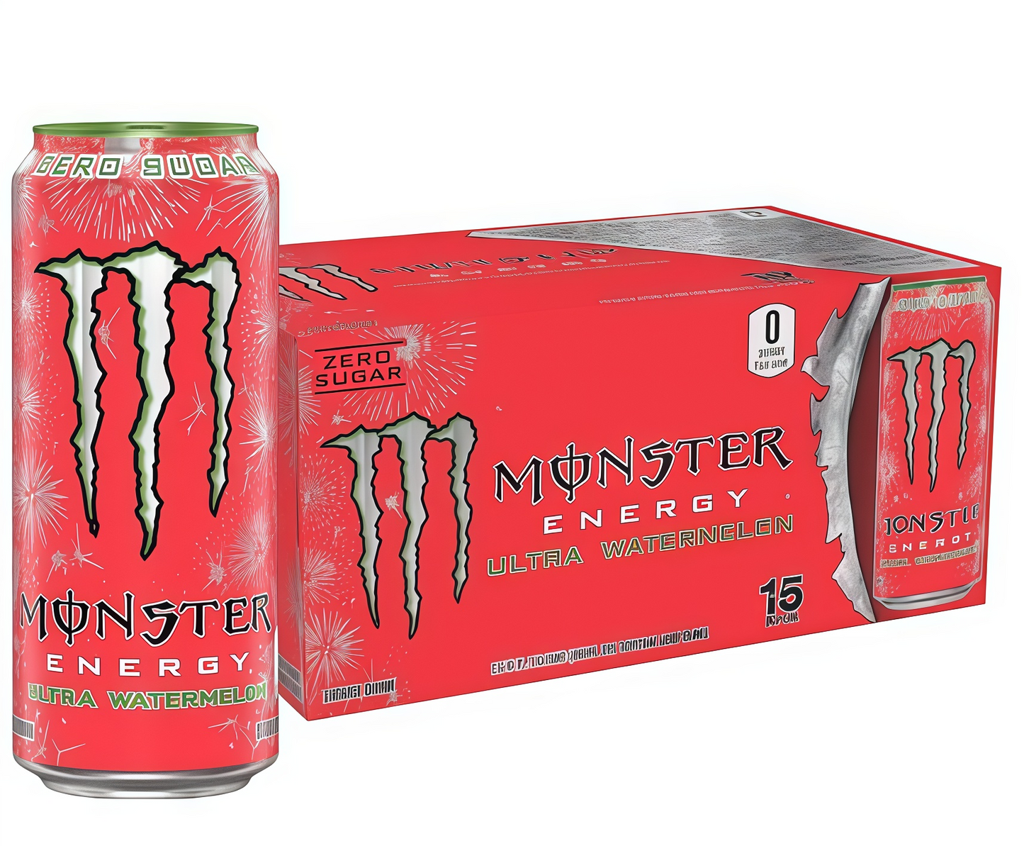 Sugar-Free Energy Drink 16oz | 0 Cal, 0 Sugar - 15 Cans