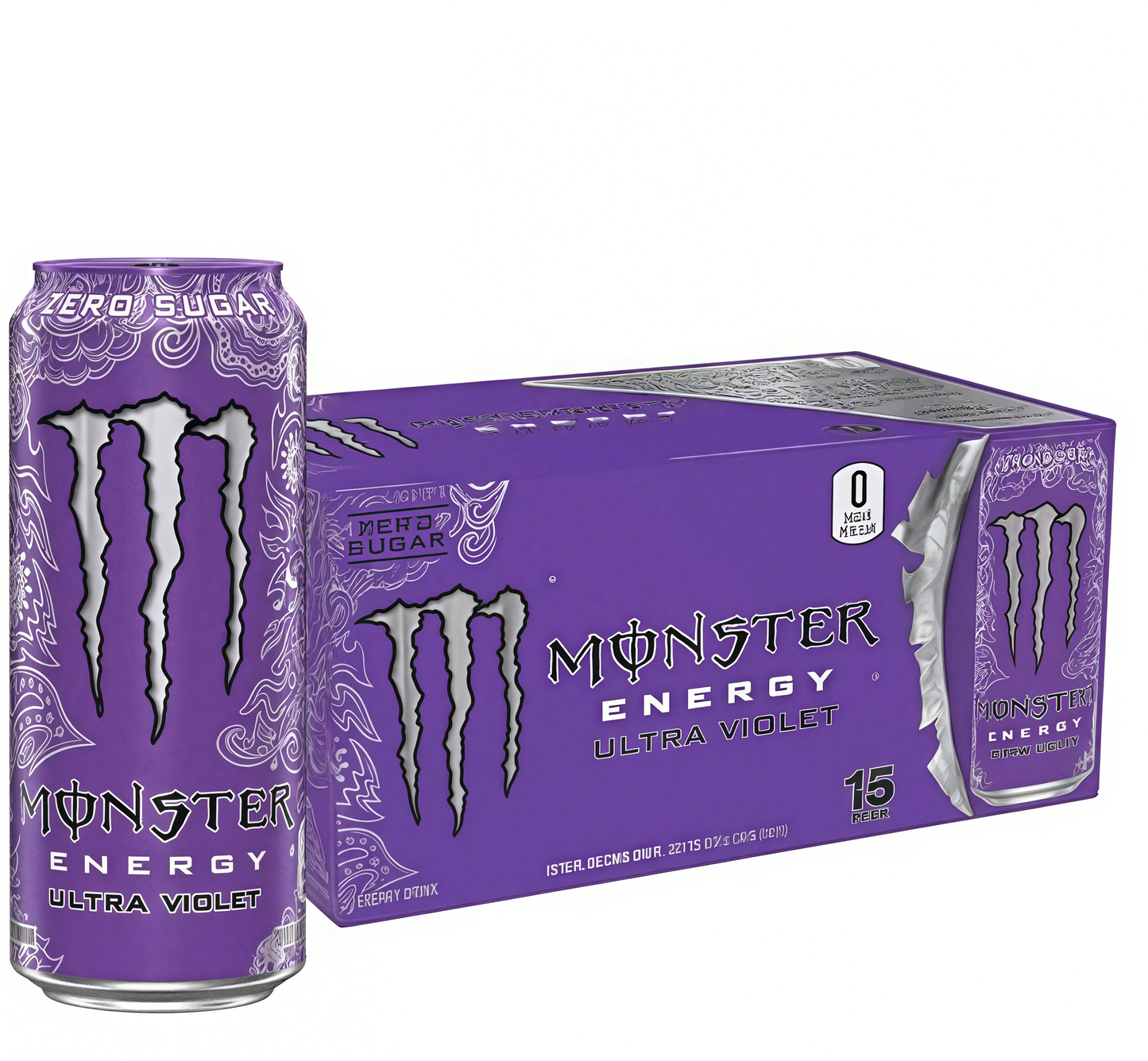 Sugar-Free Energy Drink 16oz | 0 Cal, 0 Sugar - 15 Cans