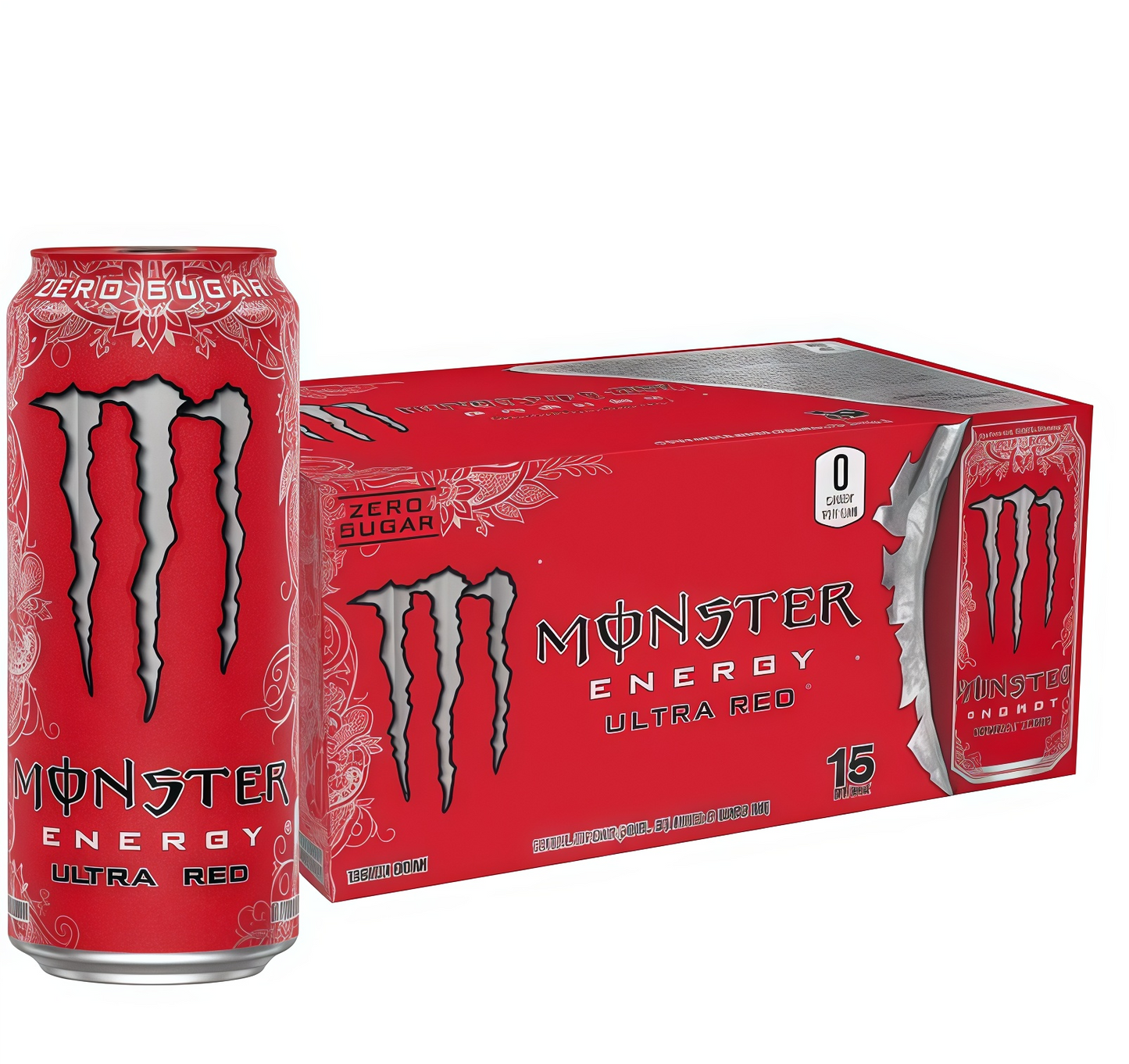 Sugar-Free Energy Drink 16oz | 0 Cal, 0 Sugar - 15 Cans