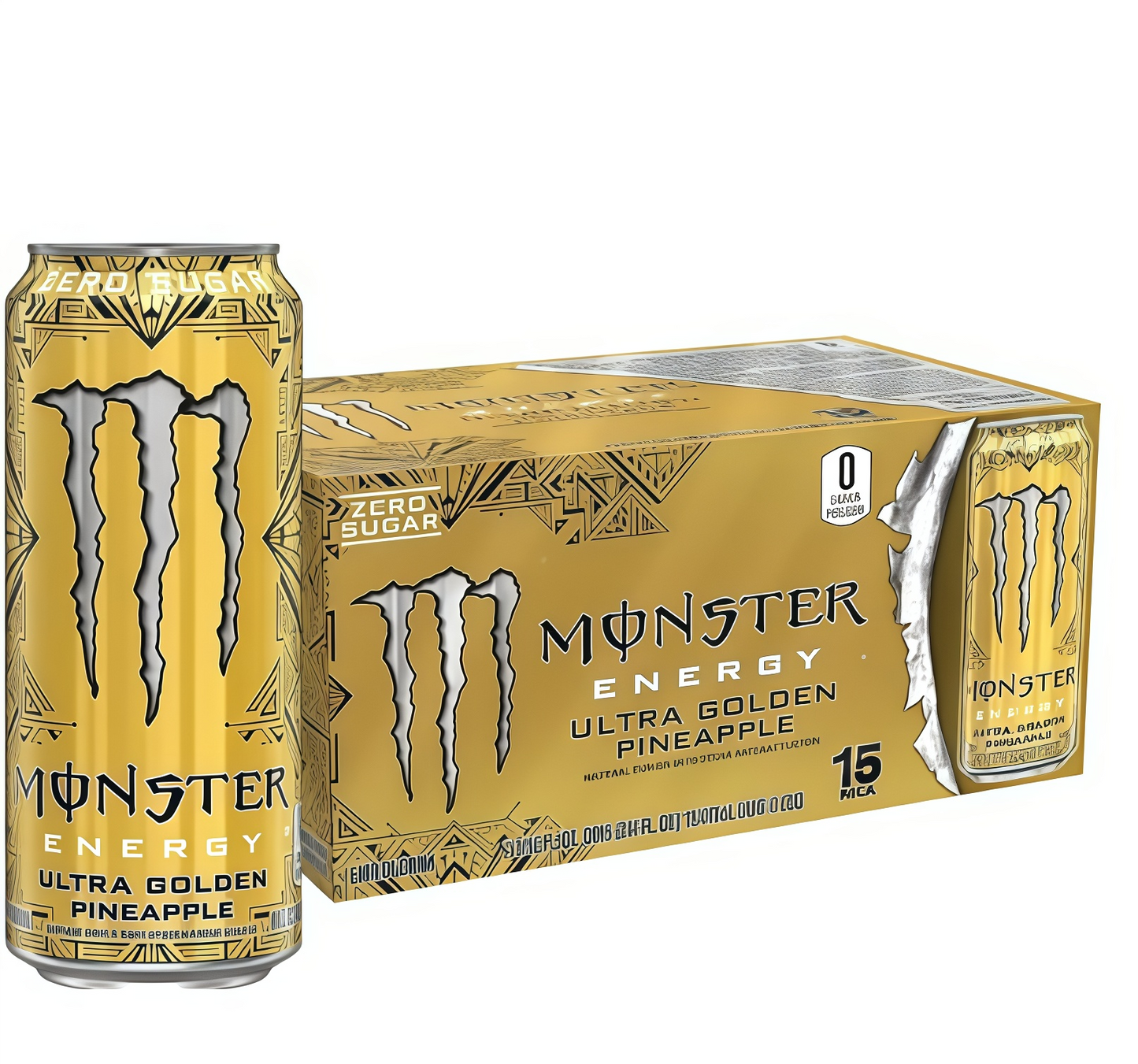 Sugar-Free Energy Drink 16oz | 0 Cal, 0 Sugar - 15 Cans