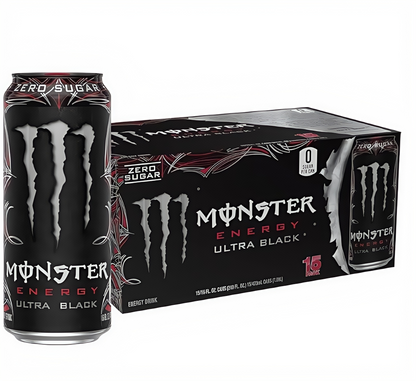 Sugar-Free Energy Drink 16oz | 0 Cal, 0 Sugar - 15 Cans